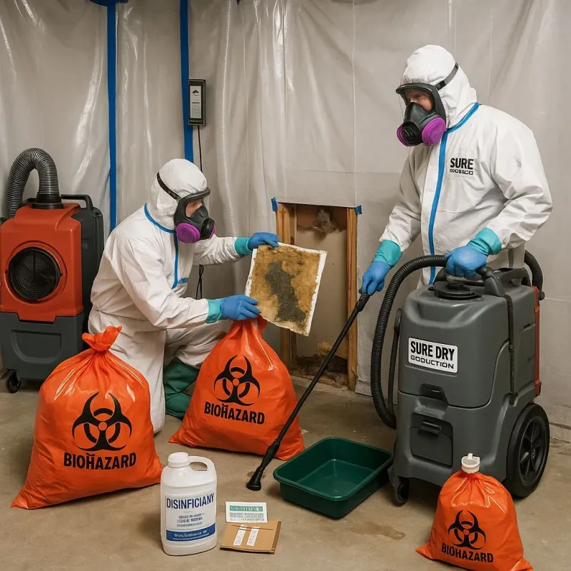 Contaminated Water Handling Protocols process in Biggs, CA